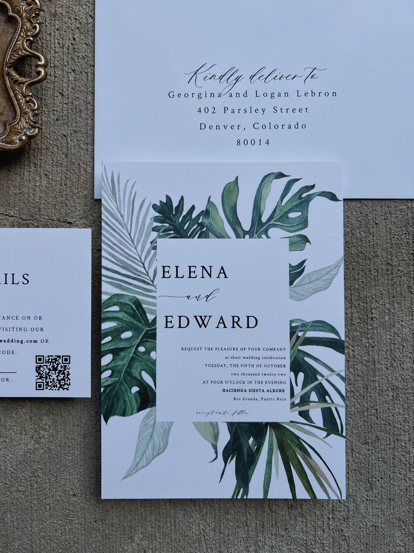 Digital Invitation | Tropical Paradise