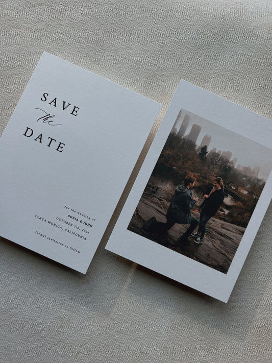 Digital Save-the-Date | Sofia