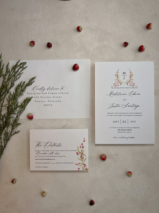 Invitation Suite | Madeleine