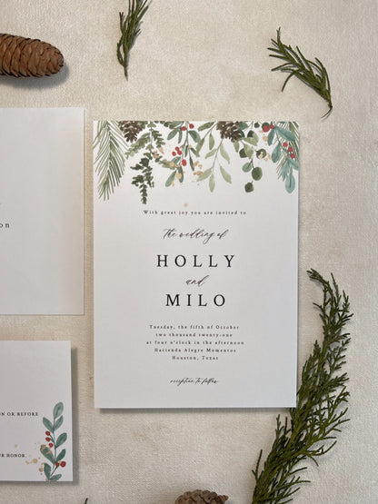 Digital Invitation | Holly