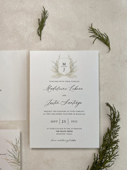 Invitation Suite | Evergreen Romance