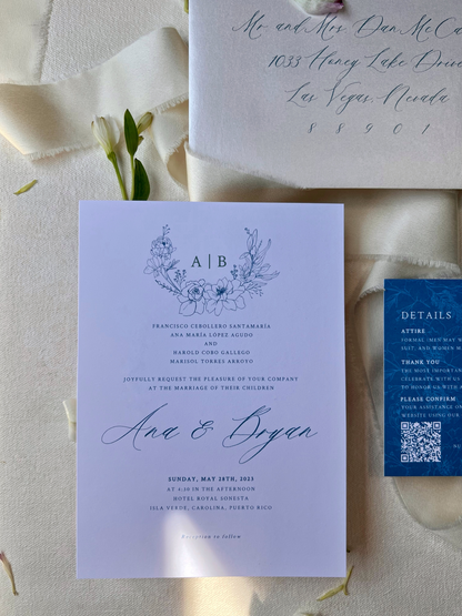 Invitation Suite | Ana Rosa