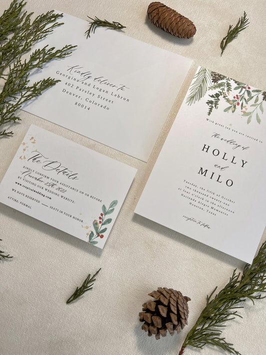 Invitation Suite | Holly