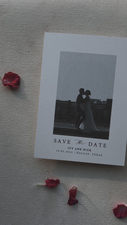 Digital Save-the-Date | Ivy