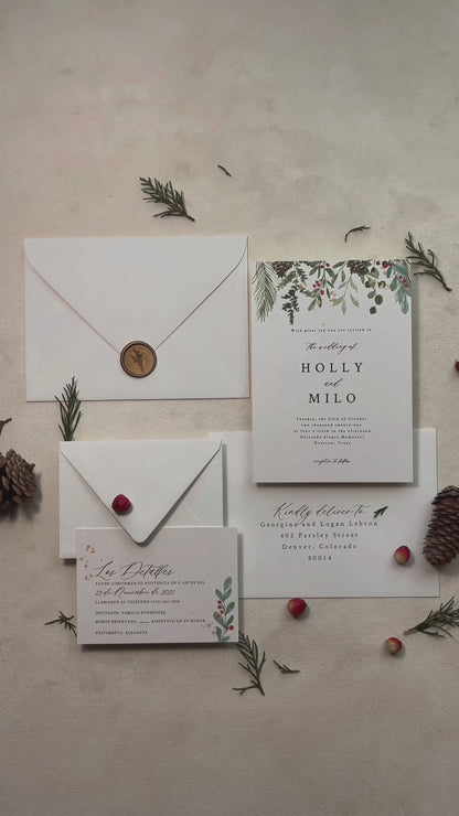 Digital Invitation | Holly