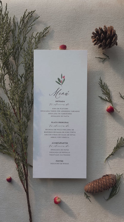 Menu | Adriana