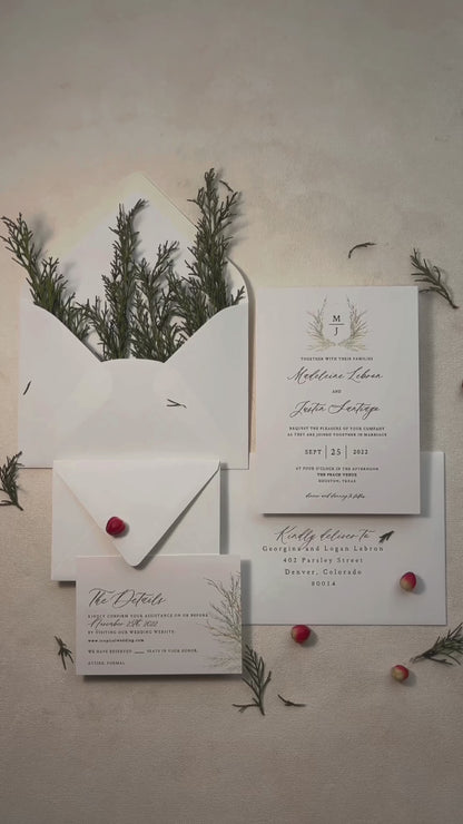 Invitation Suite | Evergreen Romance